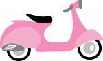 Pink Scooter