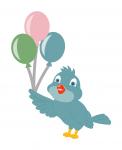 Bird and Balloons