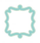 Doodle Frame Square Tag