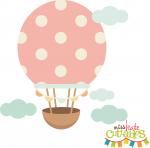 Polka Dot Hot Air Balloon