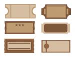 Vintage Ticket Set
