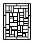 Stained Glass Window: Rectangles