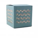Chevron Cube Box