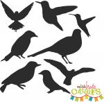 Bird Silhouette Set