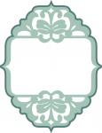 Floral Brocade Frame