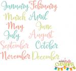 Months of the Year Set