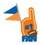 Foam Finger Fan