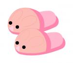 Fuzzy Bunny Slippers