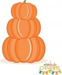 Stacked Pumpkins