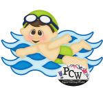 QT Patootie Swimmer Boy