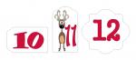 Collection-Advent Christmas Tags 10-12