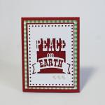 Collection-Cut A-Way Christmas Cards: Peace on Earth