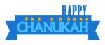 Lighted Chanukkah Title