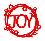 Joy Wreath Silhouette
