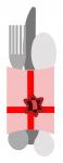 Silverware Holder Present