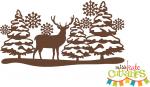 Deer Winter Scene 4
