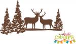 Deer Winter Scene 1