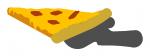 Slice of Pizza on Server