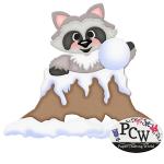 Raccoon Topper in a Trunk