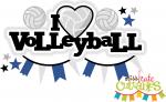 I Heart Volleyball