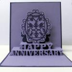Happy Anniversary Pop Up Card