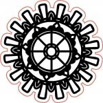 Zentangle Flower Blossom 1