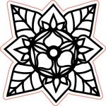 Zentangle Flower Blossom 2