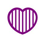 Stripe Heart 1