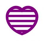 Stripe Heart 5