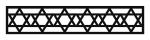 Star of David Border