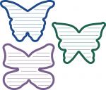 Shaped Journaling Collection: Butterflies
