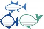 Shaped Journaling Collection: Fish