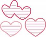 Shaped Journaling Collection: Hearts
