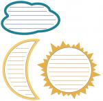 Shaped Journaling Collection: Sky