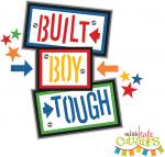 Built Boy Tough Title