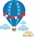 Patriotic Hot Air Balloon