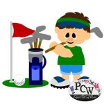 QT Patootie Boy Golfer