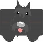 Treat Topper Scottie Dog