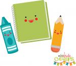 Happy School Supplies Set 1