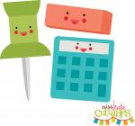 Happy School Supplies Set 2