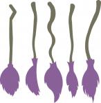 Witch Broom Set