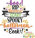 Halloween, Word Art