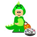 QT Patootie Dino Costume