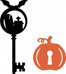 Halloween Lock and Key