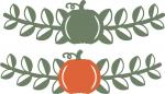 Pumpkin Vine Border
