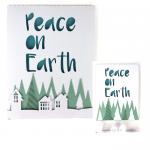 Fun Folds Christmas Cards:  Belly Band Snow Scene