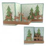 Fun Folds Christmas Cards: Reindeer Z-Fold