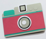 Camera Shaped Card