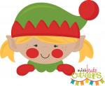Peeking Girl Elf