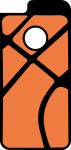 iPhone 5 Skins Collection-Basketball